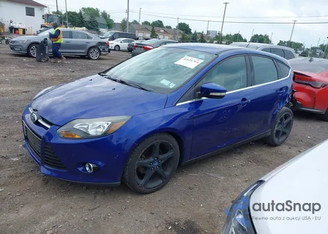 2012 Ford Focus Titanium z USA, uszkodzony, nr VIN 1FAHP3N24CL283473